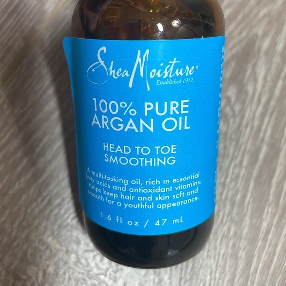 Shea Moisture 100% Pure Argan Oil Head To Toe Smoothing 1.6 fl oz - Picture 3 of 6